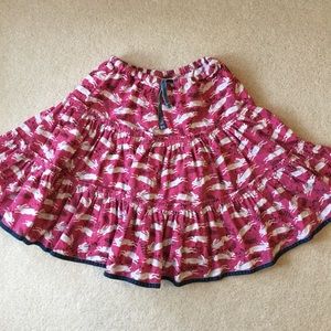 Mini boden Corduroy skirt 7-8Y